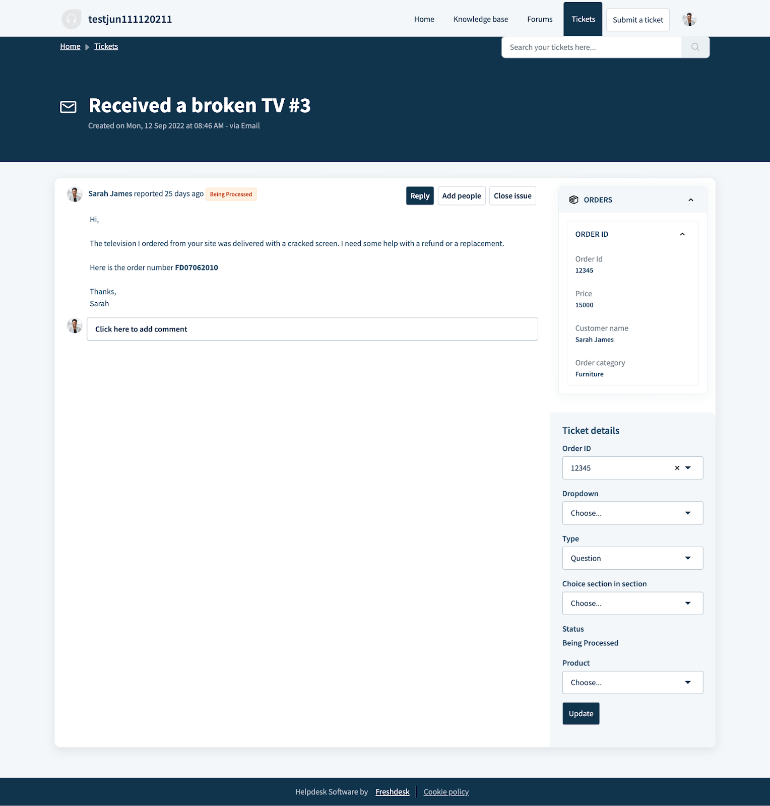 Freshdesk Custom Objects enhancements - Portals and Companies